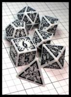 Dice : Dice - Dice Sets - Classical Rune White with Black Numerals - Temu Feb 2024